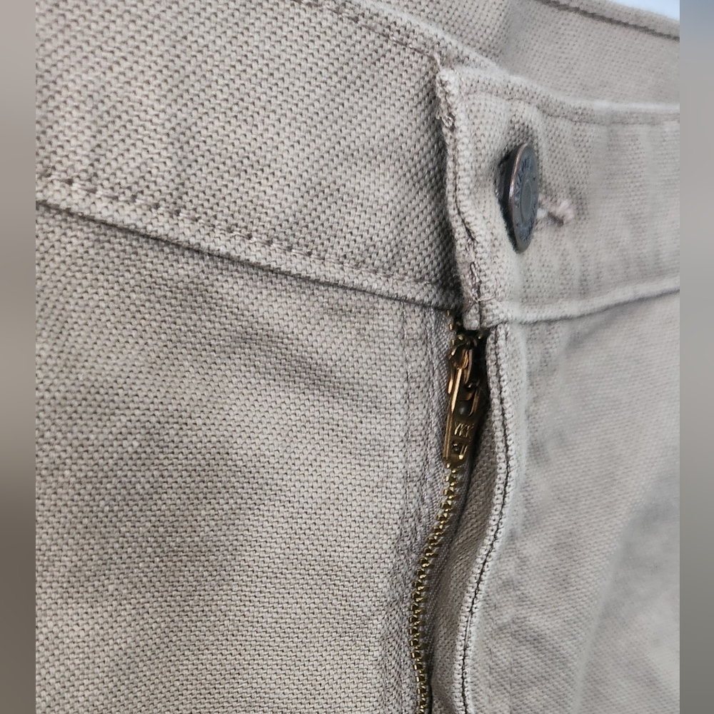 Wrangler Men's Tan Carpenter Pants, NWT, 5 Star, Size 38x32 New - Picture 4 of 12